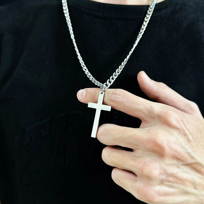 Cross Pendant Necklace for Son