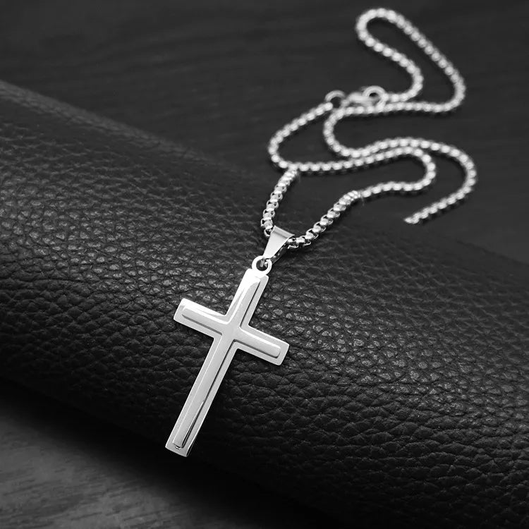 Cross Pendant Necklace for Son