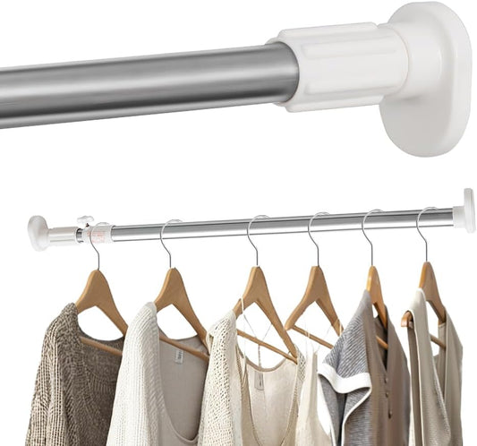 Telescopic Steel Rod for Hanging Clothes