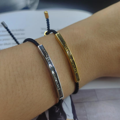 Dont Let The Hard Days Win Bracelet