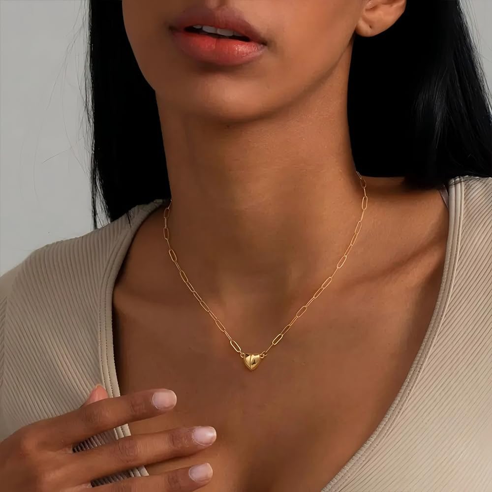 Magnetic Heart Necklace