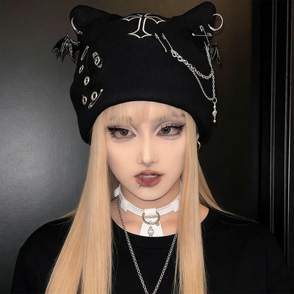 Gothic Cat Ear Beanie™