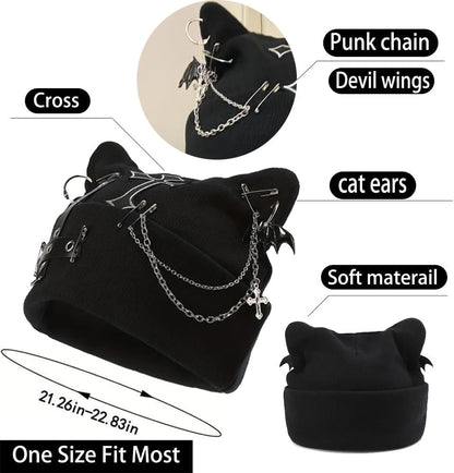 Gothic Cat Ear Beanie™