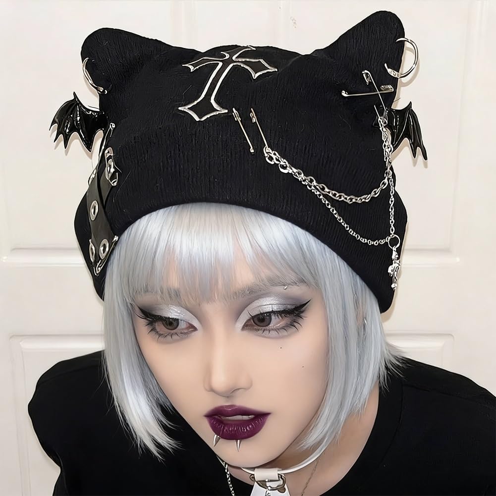 Gothic Cat Ear Beanie™