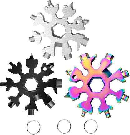 18-in-1 Steel Snowflake Multi-Tool