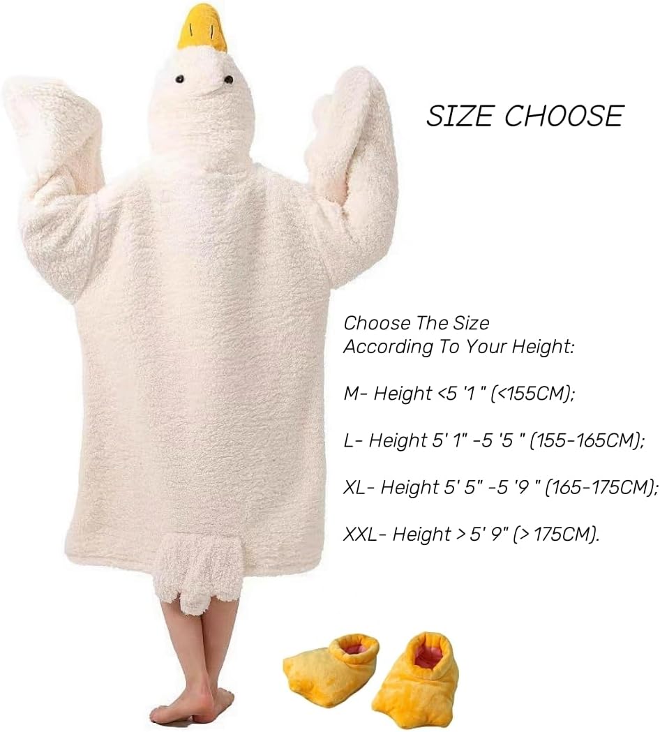 Cozy Goose Blanket Hoodie™
