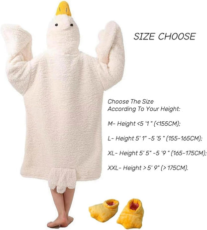 Cozy Goose Blanket Hoodie™