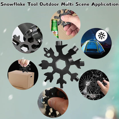 18-in-1 Steel Snowflake Multi-Tool