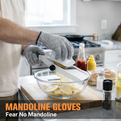 Cut-Resistant Steel Gloves