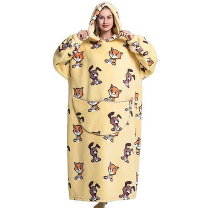 Fleece Blanket Hoodie