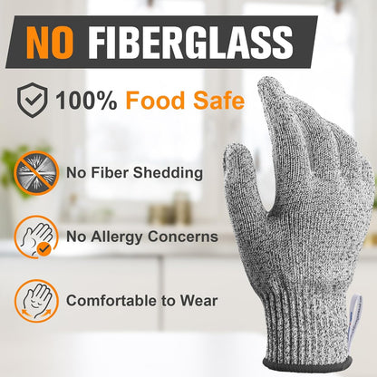 Cut-Resistant Steel Gloves
