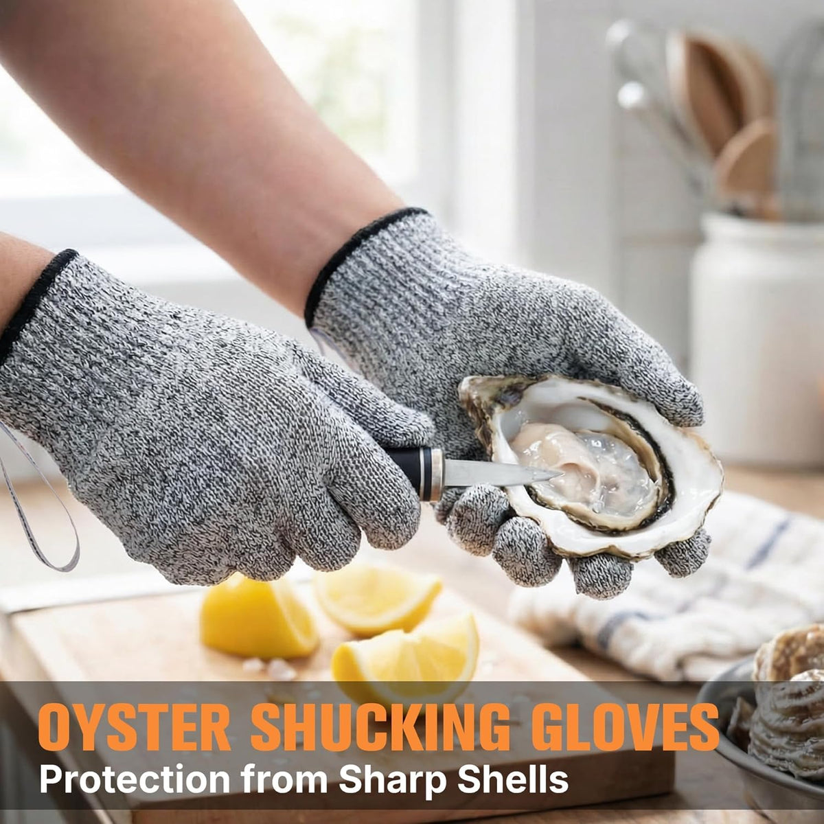Cut-Resistant Steel Gloves