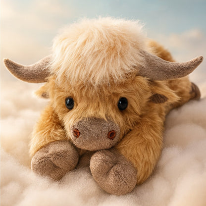 Comforting Highland Cow Weighted Plush™