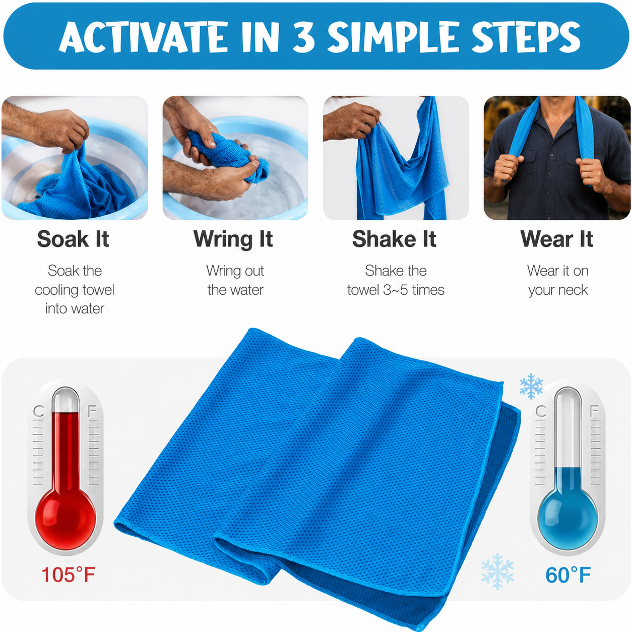 Portable Cooling Towel