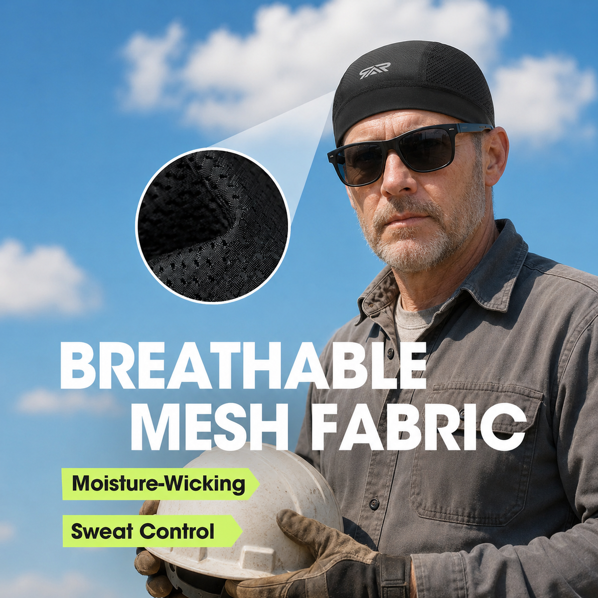 Breathable Skull Cap