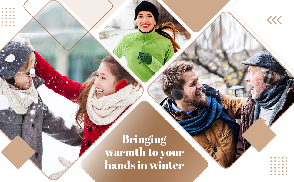 Bandless Ear Warmers