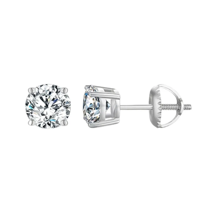 Moissanite Stud Earrings